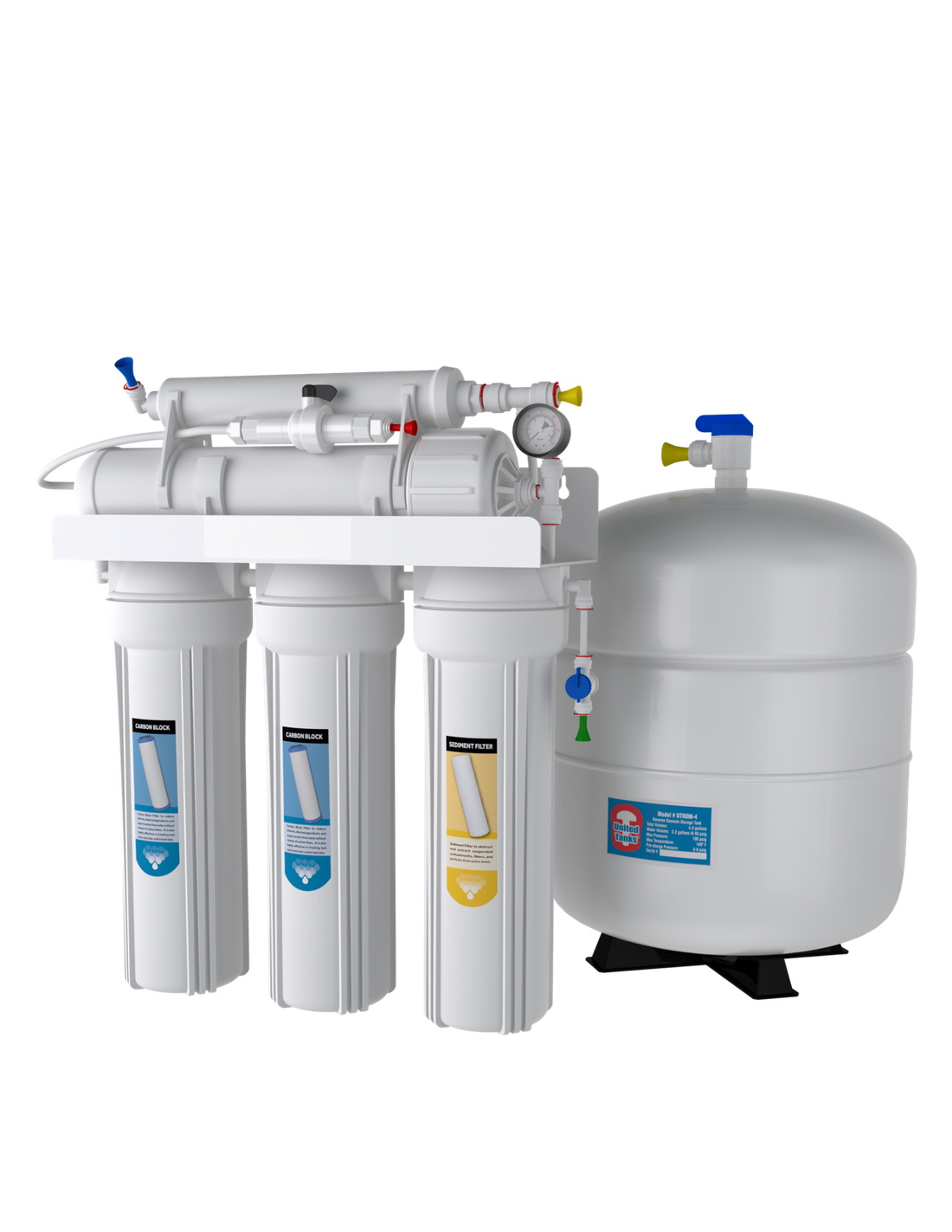 5 Stage RO installed by Goodwater Co.