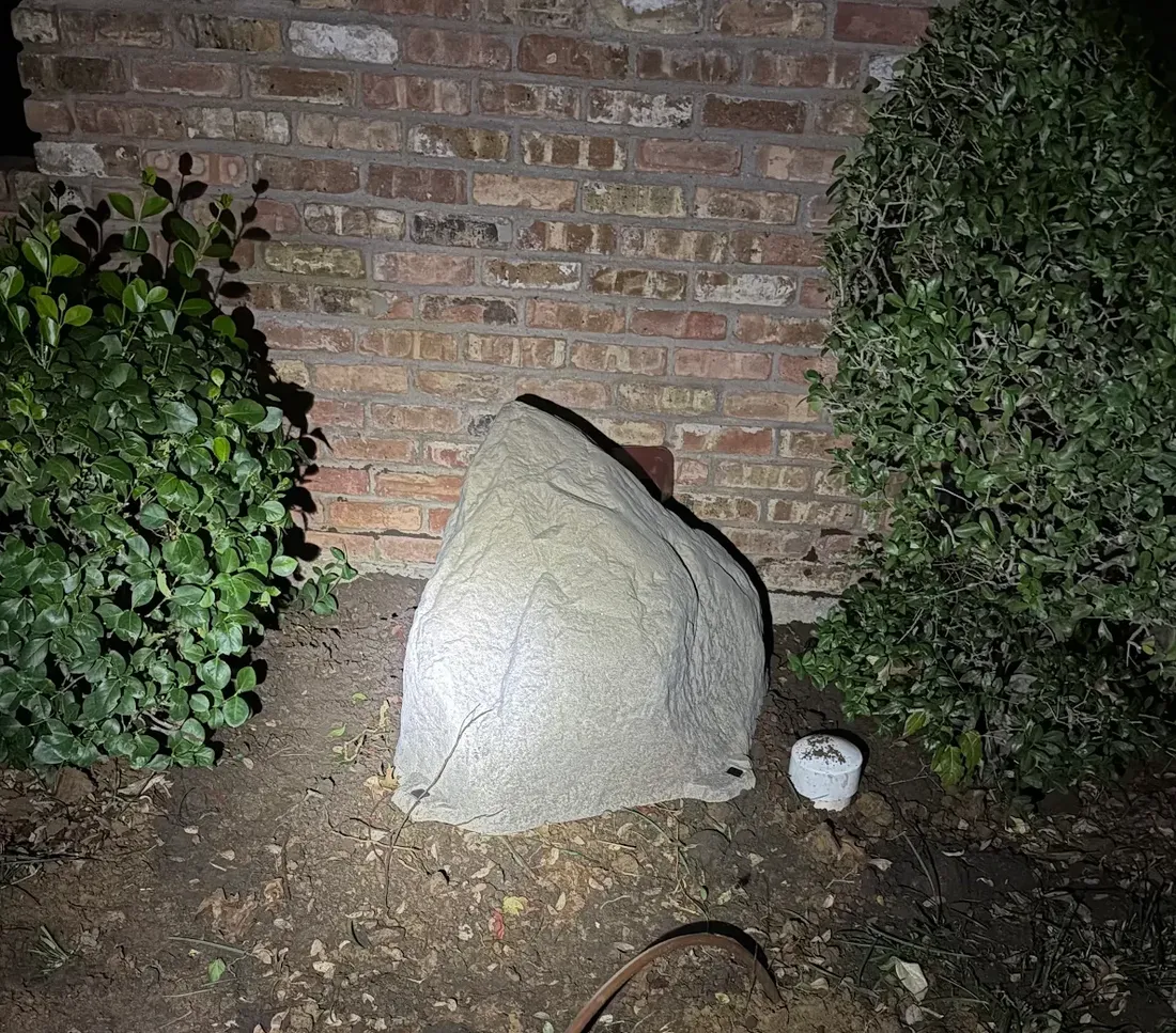 Faux Rock Installation installed by Goodwater Co.