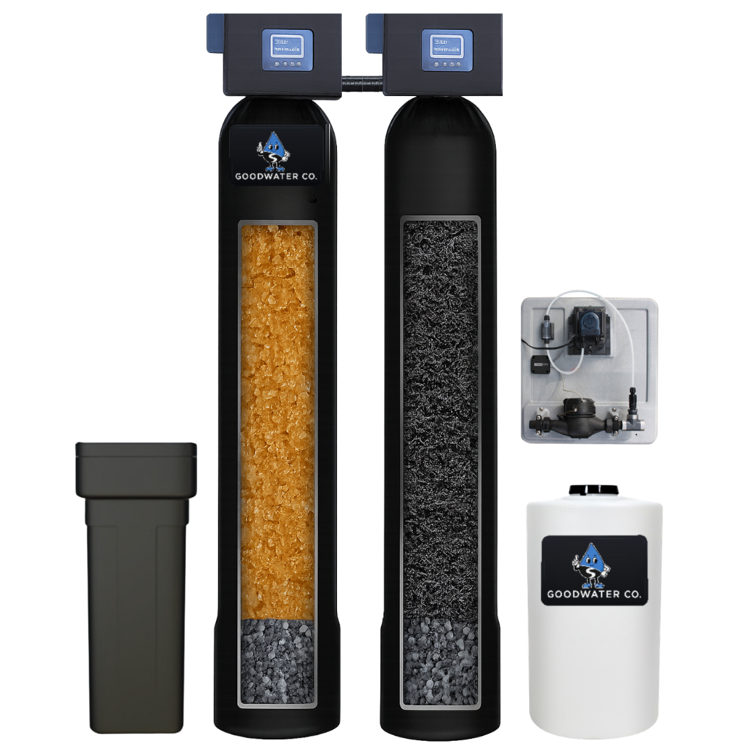 Home Iron and Sulfur Removal System installed by Goodwater Co.